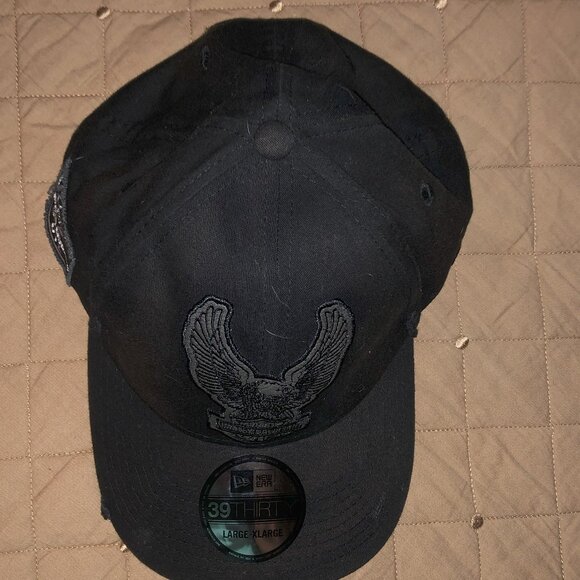 NWT Genuine Harley Davidson Oil 99436-18VM Cap Hat Black L/XL (JCCHDS224) - Picture 5 of 10